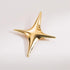 Gold Star Brooch Pin for Women Men Polished Stainless Steel Fashion Simple Brooches Lapel Pins Unique Hat Bag Dress Accessories Christmas Festival...