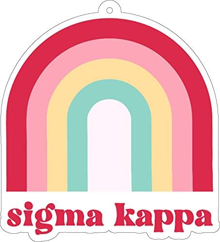 Sigma Kappa - Rainbow Air Freshener - 2/Pack - Flowers & Sunshine Scent...