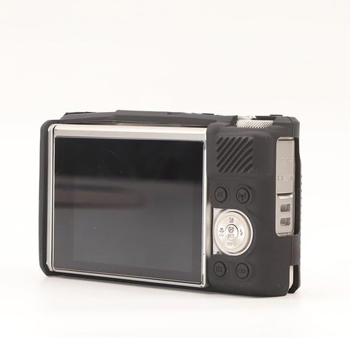 Canboc Camera Silicone Case for Canon PowerShot SX740 SX730 Digital Camera, Soft Silicone Cover with Detachable Lens Cover, Black (Case Only)...