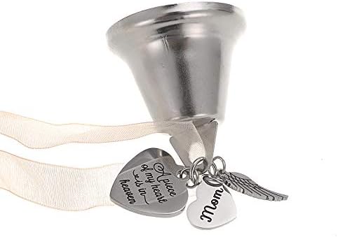 K9king Memorial DAD and MOM Christmas Ornament for Loss of Loved one A Piece of My Heart is in Heaven - Sympathy Gift for Loss of Mother Christmas...