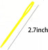50pcs 2.7 "Large Eye Plastic Sewing Needles Yarn Needles Safety Lacing Needles Children Safety Learning Needles Applicable to Children Craft Needl...