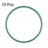 uxcell Fluorine Rubber O-Rings, 38mm OD 35mm ID 1.5mm Width FKM Seal Gasket for Machinery Plumbing, Green, Pack of 10...