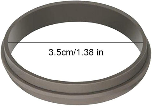 4pcs Black Replacement Gasket for Gatorade Water Bottle Silicone Lid Seal Ring Replacement Accessories Part for Gatorade Gx Cookware...