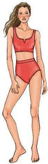 BUTTERICK PATTERNS B4526 Misses' Swimsuit and Wrap, Size EE (14-16-18-20)...