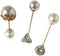 Pearl Diamond Brooches Safety Pins Decoration for Women 3 Pieces Sweater Shawl Clips Brooch Pins Set...