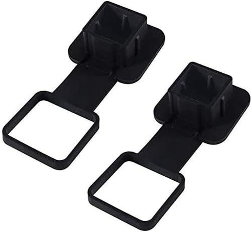 2PCS 2” Trailer Hitch Cover 2 inch Trailer Hitch Plug Tow Receiver Tube Plug Cap Hitch Receivers Cover Compatible with Class 3 4 5 GMC Toyota Ford...