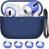 Airpods Pro Silicone Case with 2 Pairs Ear Tips Covers? Soft Premium Skin Case Cover Shock-Proof Protective Case with Keychain for Airpods Pro, Fr...