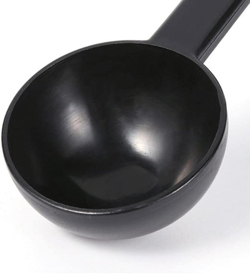 2pcs 10g 2-in-1 Plastic Coffee Measuring Spoon Coffee Scoop for Ground Coffee Tea Salt Dessert Sugar with Pressed Bottom Cooking Spoon Tool Access...
