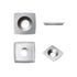 11mm Square with 2"Radius Carbide Inserts Cutters 11×11×2.0mm-R50 Replacement for Woodworking Fits SpiralHelical Planer Cutter Head Lathe Turning ...