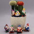 Enchanted Garden Decor: 7-Piece Gnome Miniature Statues, Elf's Joyful Atmosphere Ornaments - Ideal for Gardens, Backyards, Patios, Lawns, Bonsai, ...
