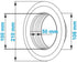 4" Inch Pipe Collar Ducting Finishing Rosette Duct Metal Ceiling Valve/Vent Flange Hose Spigot Tube End (Steel, 4")...