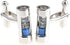 Sand Timer Hourglass Blue Steampunk Sandtimer Pair Cufflinks in Presentation Gift Box & Polishing Cloth...
