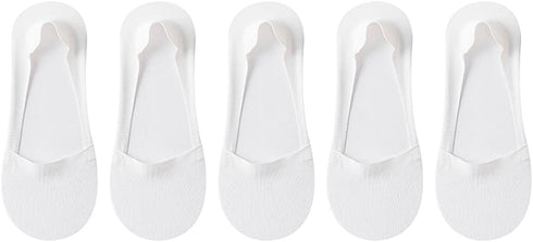 Women No Show Socks Low Cut Women Invisible for Flats and Dress Shoes Liner Socks with Non-Slip Heel Grips...