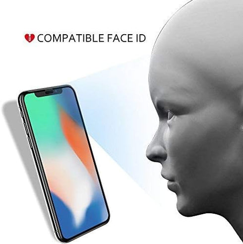 iCarez Tempered Glass Screen Protector for iPhone 11 Pro iPhone X/XS 5.8-Inches?2-Pack Full Coverage......