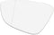 Motoforti Left Driver Side Heated Mirror Glass Replacement,for Volkswagen Eos 2009-2016,Real Glass,With Backing Plate,White Glass...