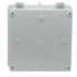 Junction Box IP65 Dustproof Waterproof ABS Plastic Project Box Hinged Shell Universal Electrical Enclosure Clear Cover 5.91 x5.91 x3.54inch(150 x1...