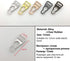 1/2" Suspender Clips Garters End buckle for making clothing Parts DIY/Replacement Accessories (Silver)...
