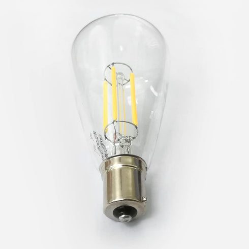 Dream lighting LED Edison Bulb 3W, 150 Lumens, Warm White 3000K, LED Vintage Replace Globe Dinette Light Fixtures, pack of 2...