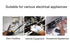 Fielect 3pcs Tester Screwdriver, Voltage Tester Light Circuit Tester Electric Test Pen Screwdriver AC100-500V Clear...