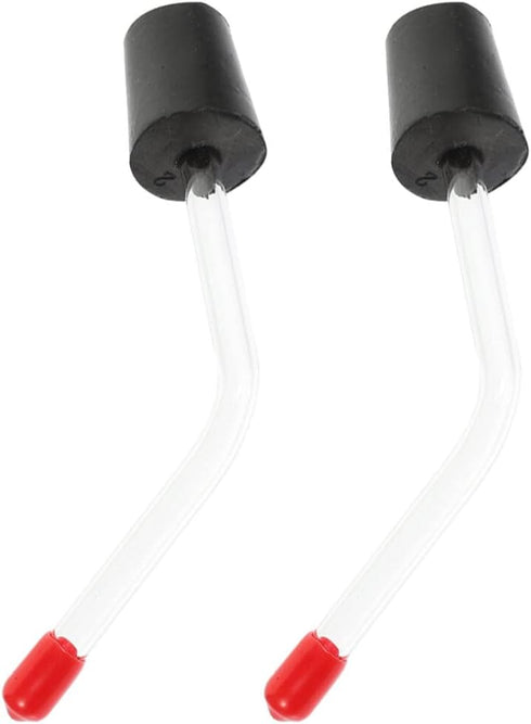 Yardwe 2pcs Hummingbird Feeder Tubes and Stoppers with BB Hummingbird Feeder Replacement Parts for Outdoor Making Your Own Bird Feeders...