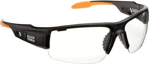 Klein Tools 60161 Safety Glasses, Professional PPE Protective Eyewear with Semi Frame, Scratch Resistant and Anti-Fog, Clear Lens...