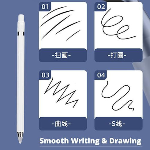 Universal Stylus Pen, Battery Free Touch Screens Stylus Pencils with High Sensitivity & Palm Rejection, Double Headed Phone Tablet Pen for Huawei ...