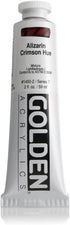 2 Oz Heavy Body Historical Hue Acrylic Paint Color: Alizarin Crimson Hue...