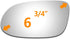 Mirror Glass fit for MERCEDES BENZ SL55 SL500 SLK32 SLK230 CLK320 CLK350 Replacement Driver Side Left Flat Glass...
