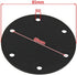 Car Steering Wheel Horn Cover,6-Bolts Universal Steering Wheel Horn Plate Round Steering Wheel Horn Cover,Black...
