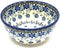 Polish Pottery Bowl - Ice Cream/Dessert - Silver Lace...