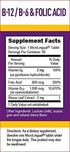 Superior Source No Shot Vitamin B12 Cyanocobalamin (1000 mcg), B6, Folic Acid, Quick Dissolve MicroLingual Tablets, 60 Count, Increase Energy, Hea...