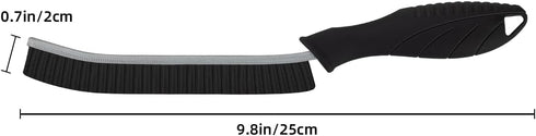 Hard Bristle Crevice Cleaning Brush - Home Cleaning Tools, Multi-Purpose Crevice Supplies for Kitchen, Bathroom, Toilet, Window, Vehicle, Faucets,...