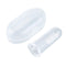 AKOAK 1 Pack Useful Baby Finger Toothbrush Soft Silicone Baby Training Toothbrush with Storage Box, Baby Teeth Cleaning Massage Oral Care (White)...