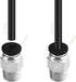 10Pack 1/8" NPT Male Thread 4mm Pneumatic Push-to-Connect-Fittings Air Fittings PC4-N1...