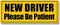 Yellow: New Driver Please Be Patient Bumper Sticker (Vehicle Safety Drive Safely Safe Student Driver Learning Vinyl Decal for Cars, Trucks, and Va...