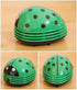 Mini Portable Handheld Cordless Tabletop Crumb Sweeper Desktop Dust Vacuum Cleaner Ladybug Dust Sweeper(Green)...