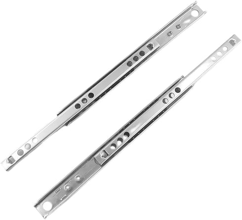 Unifizz Two Way Drawer Slides, 8.43"/214mm Length, 0.7"/17mm Wide, Ultra-Smooth Glide, Soft Close Drawer Rails Rrawer Guides for Kitchen, Dresser,...