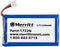 Merritt Compatible Plantronics Battery Replacement for C052, CS50, CS55, CS351n and CS361n, CS510, CS520, W710 and W720 Wireless Headsets...
