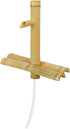 Bamboo Water Fountain without Pump,Water Fountain Outdoor Indoor,Zen Garden Decor for Desk Patio Yard,12 Inch...