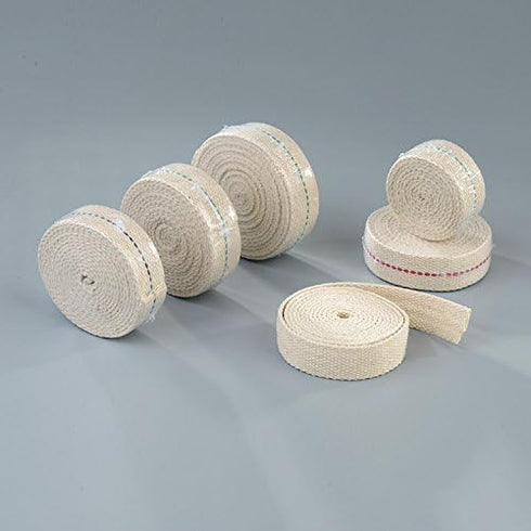 1/2" Inch Flat Cotton Oil Lantern or Oil Lamp Wick 6 Foot Roll...
