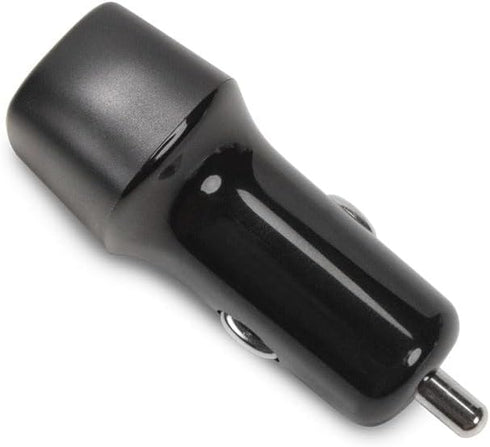 AT&T Dual Port 32W USB-C and USB-A Fast Charging Bullet Car Charger for Apple iPhone, Google Pixel, and Samsung Galaxy (Black, 32W)...