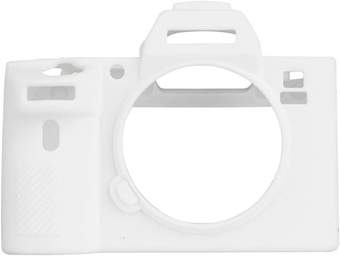 Camera Case for Sony A9 Alpha 9 ILCE-9, Texture Surface, Anti-Scratch Soft Silicone Rubber Housing Case Shell Protective Cover (White)...