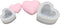 Szecl 2Ps 3D Heart Silicone Molds for Epoxy Resin Small Mirror Heart Shape Smooth and Full Crafts Crystal Resin Molds Handmade Love DIY Jewelry Ma...