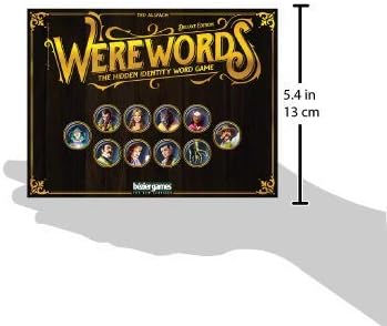Werewords Deluxe, Werewords Board Game, Fun Board Game for Families, Werewords Card Game, Great Game for Kids & Families, Party Game for Kids & Fa...