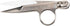 Klein Tools HTC5 Scissors, Threadclip with Spring Action for Automatic Opening, 4-1/2-Inch, Made in USA...