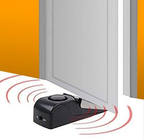 EMDMAK Door Stop Alarm with 120DB Siren Door Stop for Home & Travel (Black) (Pack of 3)...