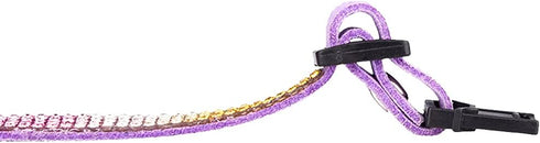 Dogs Kingdom Dog Cat Collar with Bell Breakaway Safe Pet Collar Kitty Necklace Small Dog Kitten Bling Colorful Rhinestone Girl Boy Adjustable...