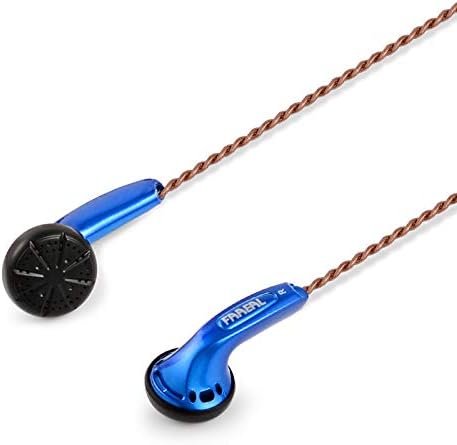 FAAEAL Headphones Iris 2.0 Without Mic Version,Wired Earphones with 3.5mm Plug,Durable Wired Ear Buds with Dynamic Crystal Clear Sound,Good Bass E...