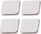 4 Pack Windproof Stop Protect Clips, Shower Splash Guard Curtain Clip, Self Adhesive Shower Curtain Clips Splash (White)...