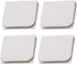 4 Pack Windproof Stop Protect Clips, Shower Splash Guard Curtain Clip, Self Adhesive Shower Curtain Clips Splash (White)...
